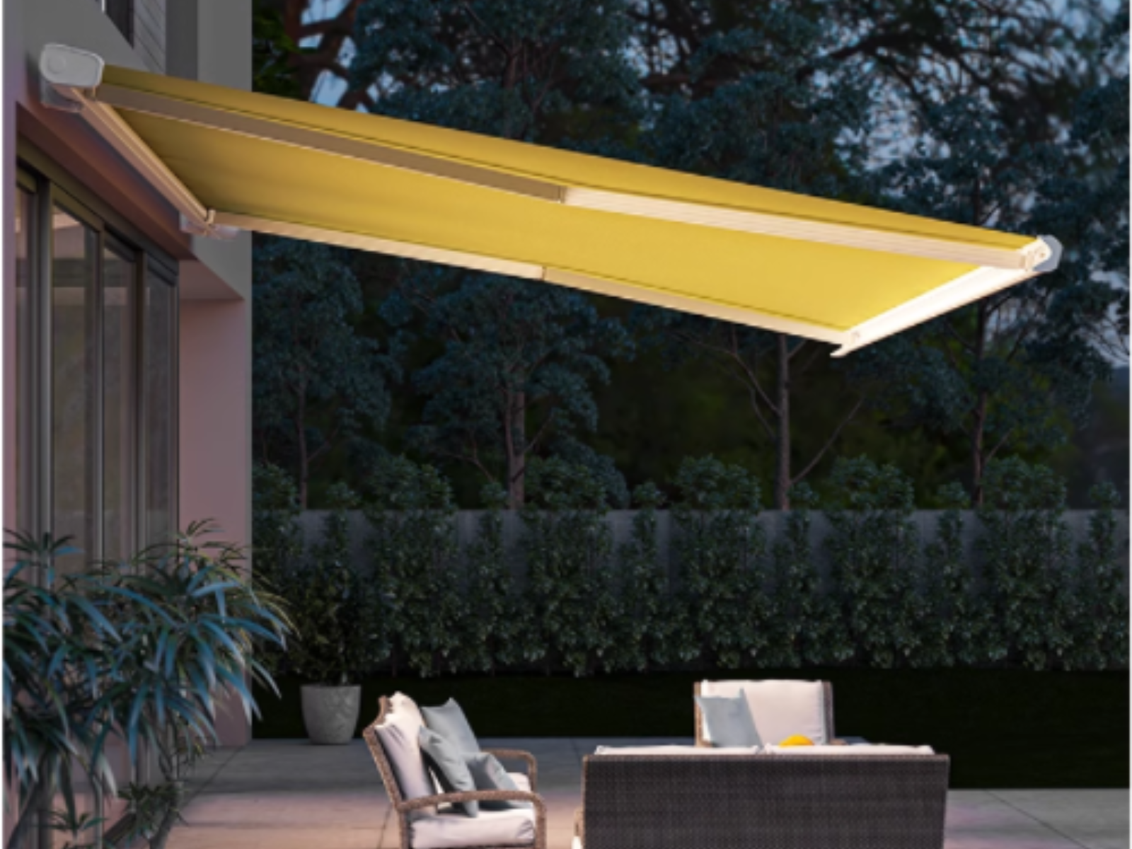 window retractable awnings for villa in Pune