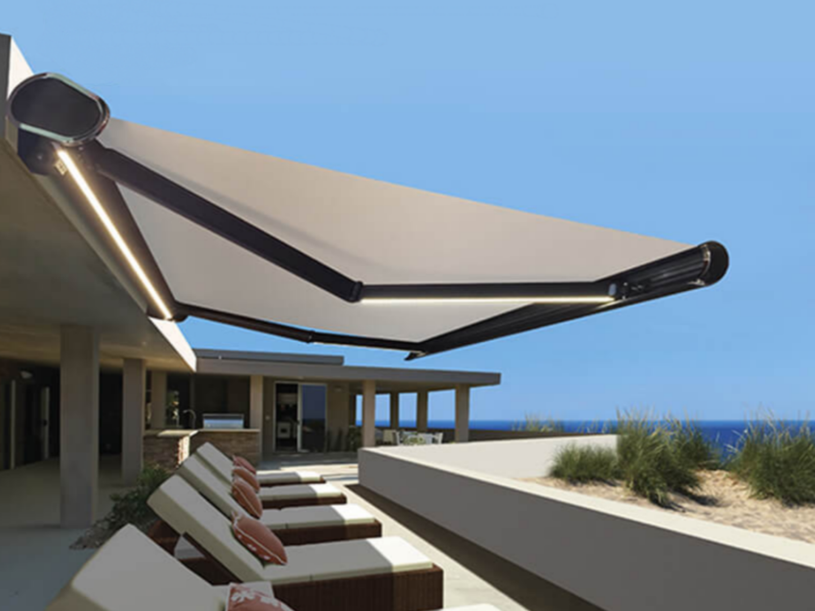 Terrace awning for villa in Pune